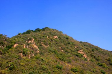 Dağ doğal manzarası, fotoğrafa yakın çekim
