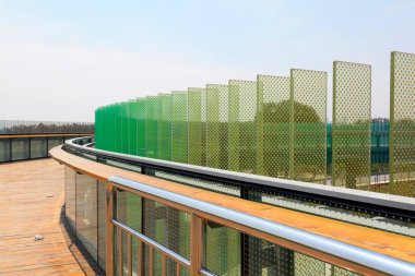 Güneş enerjisi ısı toplama kalıpları, fotoğrafa yakın çekim