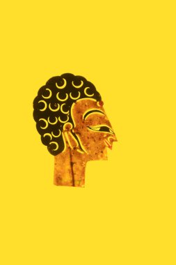 traditional Chinese paper-cut works, closeup of photo