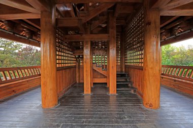 Çin tarzı atti 'nin mimari yapısı