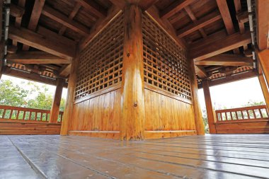 Çin ahşap attisinin mimari yapısı