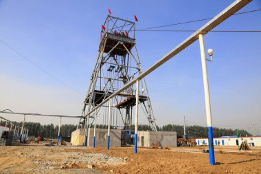 Madencilik alanında mayın.