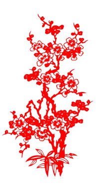 Çin kağıt kesim el sanatları