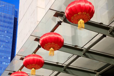 Çince Geleneksel kırmızı fener