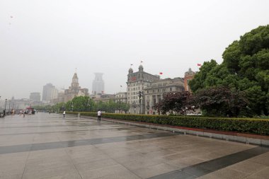 Şangay Bund Mimari Sahnesi, Şangay Şehri, Çin