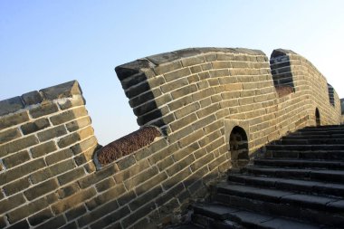 Jinshanling Çin Seddi manzarası