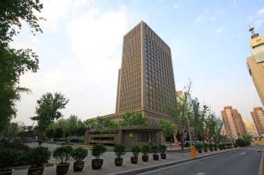 Shijiazhuang - 27 Nisan 2015, Shijiazhuang şehri, Hebei bölgesi, Çin