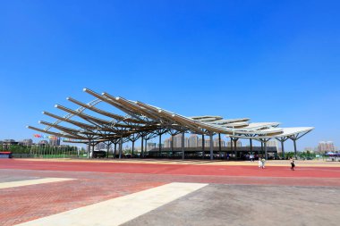 Tangshan - 27 Ağustos 2016 'da şehir inşaatı, Tangshan şehri, Çin