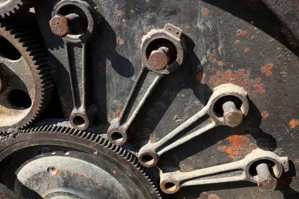 Paslı mekanik bileşenler, yakın çekim