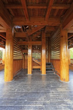 Çin tarzı atti 'nin mimari yapısı