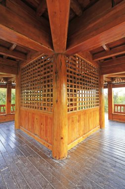 Çin ahşap attisinin mimari yapısı