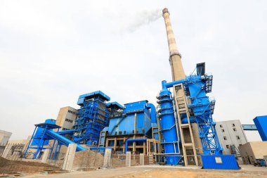 Fabrika çevre koruma tesisi