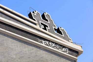 Çin tarzı çatı dekorasyonu