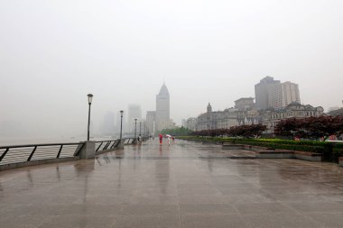 Şangay Bund Mimari Sahnesi, Şangay Şehri, Çin