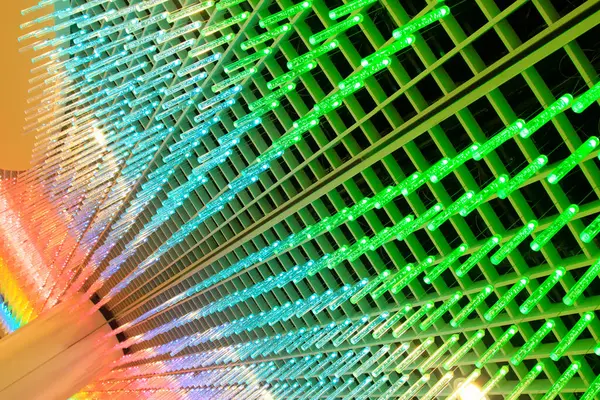 Renkli plastik çubuklar, yakın plan fotoğraf.