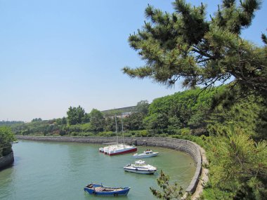 Penglaj manzarası, Yantai, Shandong, Çin