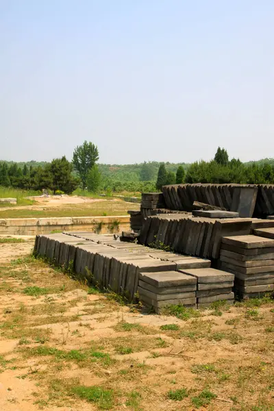 Boş tuğla, yakın plan fotoğraf.