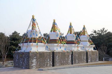 Çin Tapınaklarında Pagoda