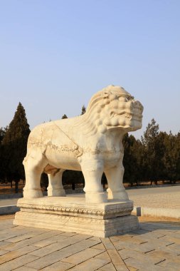 Çin antik hayvan heykelleri