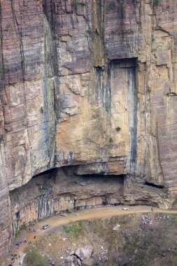 Guoliang duvar karayolu asmak, Hui ilçe, Henan eyaleti, Çin