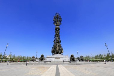 Tangshan - 27 Ağustos 2016 'da şehir inşaatı, Tangshan şehri, Çin