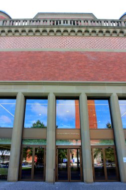 Birmingham - 11 Eylül 2016: Birmingham Üniversitesi Bramall Müzik Binası, İngiltere