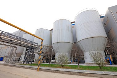 Kağıt fabrikasındaki makine ekipmanları