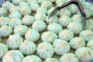 Çin geleneksel makarna eti köftesi.