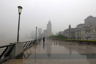 Şangay Bund Mimari Sahnesi, Şangay Şehri, Çin