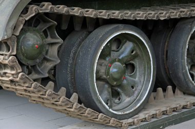 Tankların iletim aygıtı, fotoğrafa yakın çekim