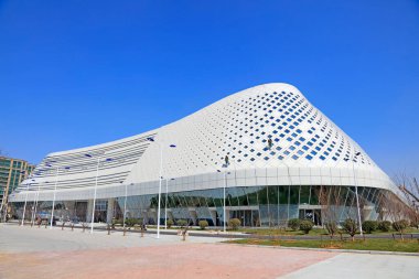 İnşaat alanı, fotoğrafa yakın çekim.