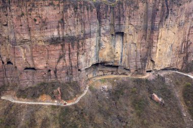 Guoliang duvar karayolu asmak, Hui ilçe, Henan eyaleti, Çin