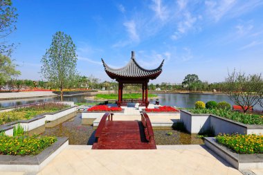 Pavilio 'nun mimari manzarası