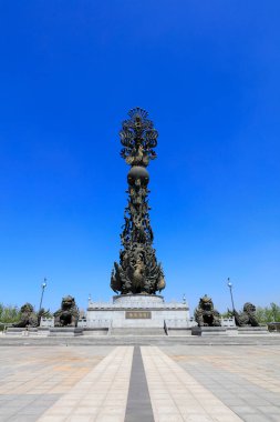 Tangshan - 27 Ağustos 2016 'da şehir inşaatı, Tangshan şehri, Çin