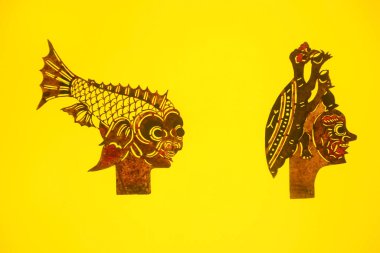 traditional Chinese paper-cut works, closeup of photo