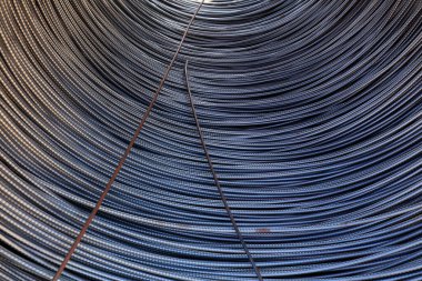 İnşaat alanındaki inşaat çubuğu. 