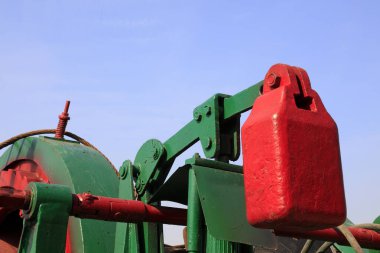 Maden ocağında mayın vinci.