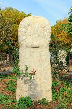 kırık heykel, fotoğrafa yakın çekim