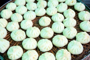 Çin yemeği, fotoğrafa yakın çekim.