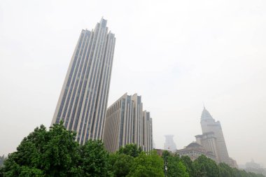 Şangay - 29 Mayıs 2018 Şangay Bund Mimari Sahnesi, Şangay Şehri, Çin