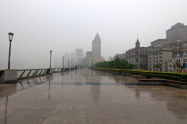 Şangay Bund Mimari Sahnesi, Şangay Şehri, Çin