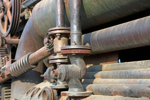 Mekanik yay aygıtı, fotoğrafa yakın çekim