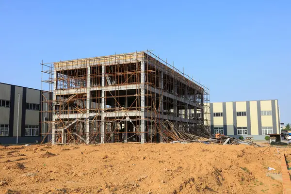 Tamamlanmamış inşaat oturuşu, fotoğrafa yakın çekim