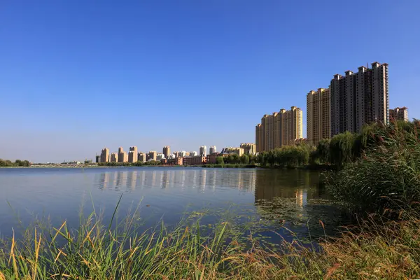 Liman Kenti Mimari Sahnesi, Luannan County, Hebei Eyaleti, Çin