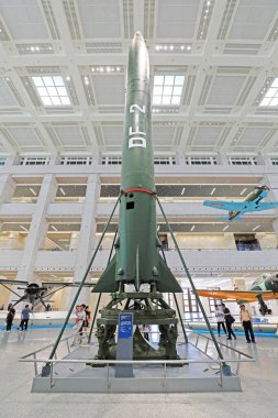 Pekin - 28 Haziran 2019: DONGFENG-2 SÜRİFESİ KAYIP Çinde, Çin Halk Devrimci Askeri Müzesi, Pekin, Çin