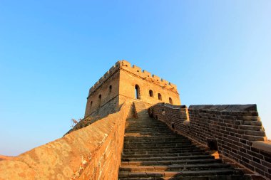 Jinshanling Çin Seddi manzarası 