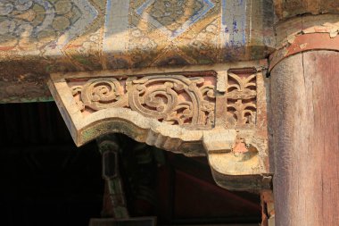 Çin geleneksel ahşap oyma desenler