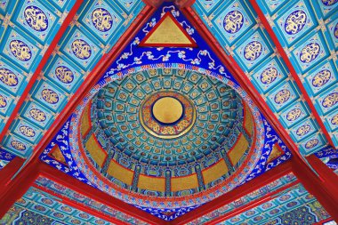 Pavilion Kubbesi, Çin geleneksel manzara mimarisi 