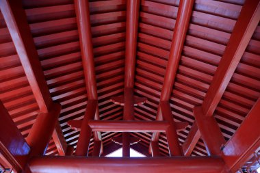 Çin geleneksel ahşap kanguru.