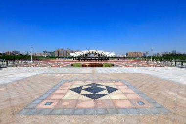 Tangshan - 27 Ağustos 2016 'da şehir inşaatı, Tangshan şehri, Çin